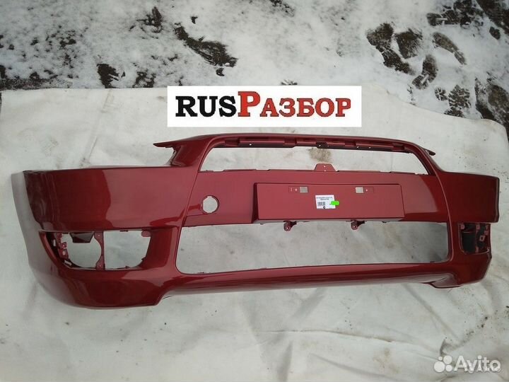 Mitsubishi Lancer Лансер Бампер окрашенный