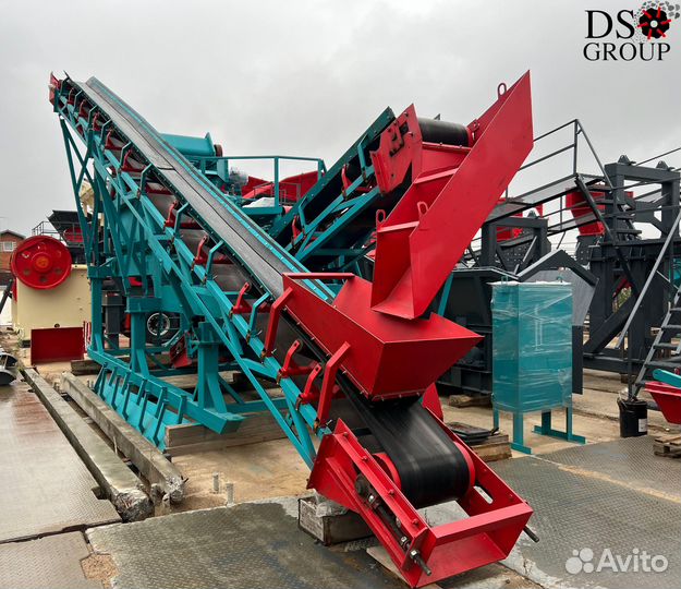 Агрегат дробления и сортировки