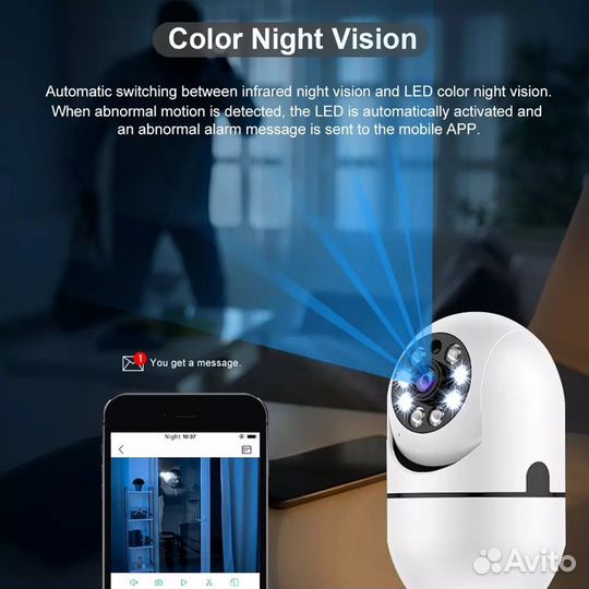 Ip wi fi камера с подсветкой