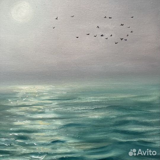 Картина морской пейзаж маслом