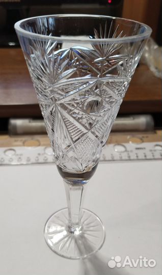 Хрустальные рюмки СССР