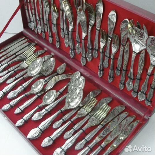 Набор 90 предм.столовых приборов