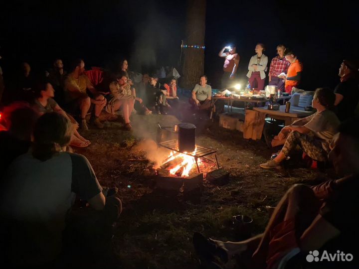 Сплав на байдарках по реке Волга (3 дня)