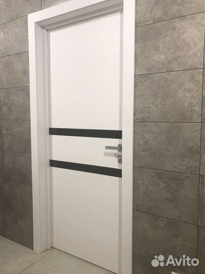 Двери межкомнатные аллюминьевая кромка