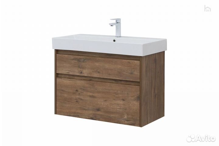 Тумба под раковину 85 (2 ящика) Nova Lite