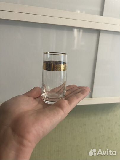 Рюмки хрустальные времён СССР, Богемия