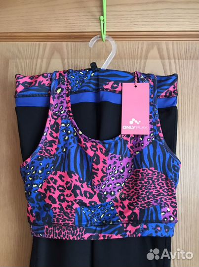 Спортивный костюм женский 46 р. Лосины спорт 44р