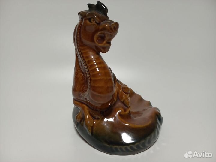 Пепельница дракон керамика СССР