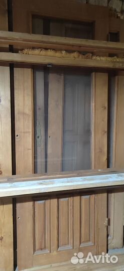 Двери дубовый массив бу