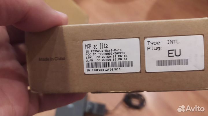 Mikrotik hap ac lite