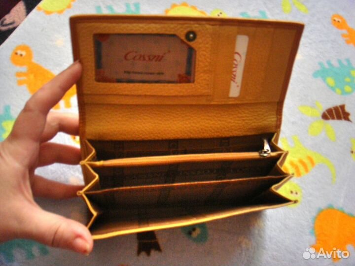 Кошелёк кожаный фирмы Cosni (Италия)