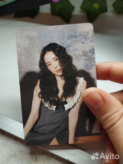 Карты Blackpink Джису ломо