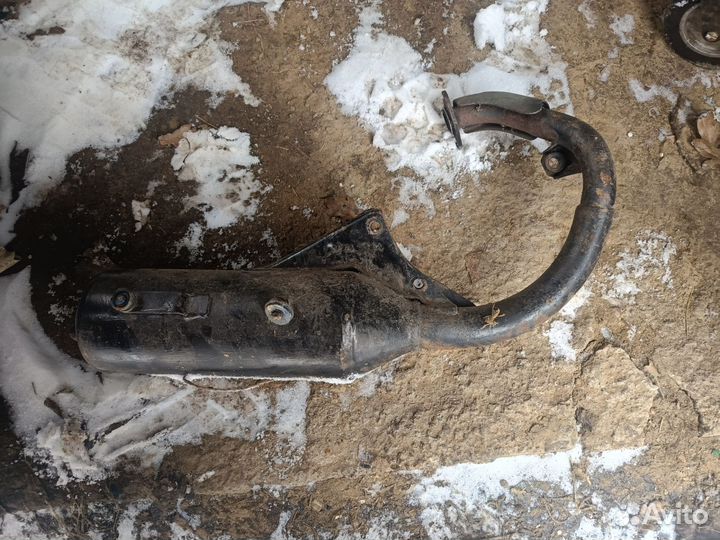 Глушитель honda giorno (honda dio )