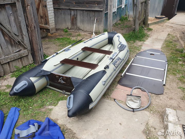 Надувная лодка пвх под мотор бу