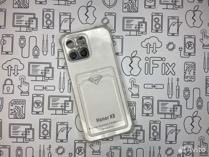 Чехол - накладка для Honor X8 - TPU силикон