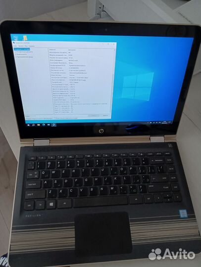 Ноутбук hp pavilion x360 convertible