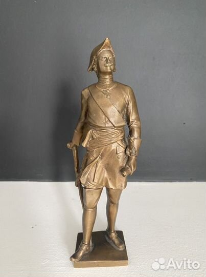 Петр первый бронзовая статуэтка СССР