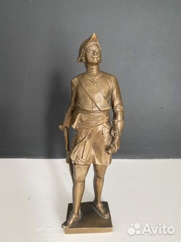 Петр первый бронзовая статуэтка СССР