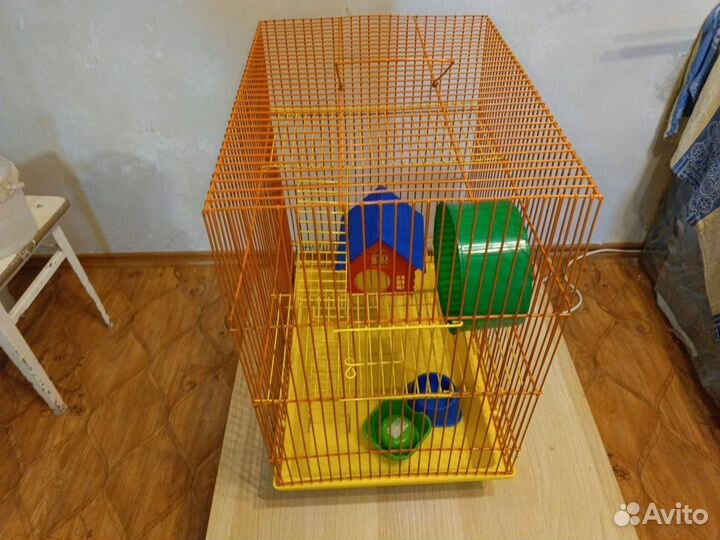 Клетка для сирийского хомяка