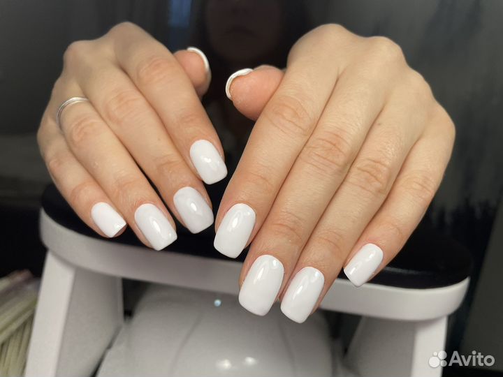 Маникюр с покрытием гель лак