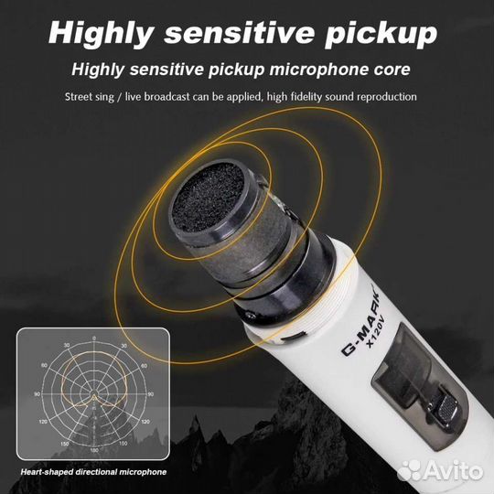 Радиосистема микрофоны G-mark