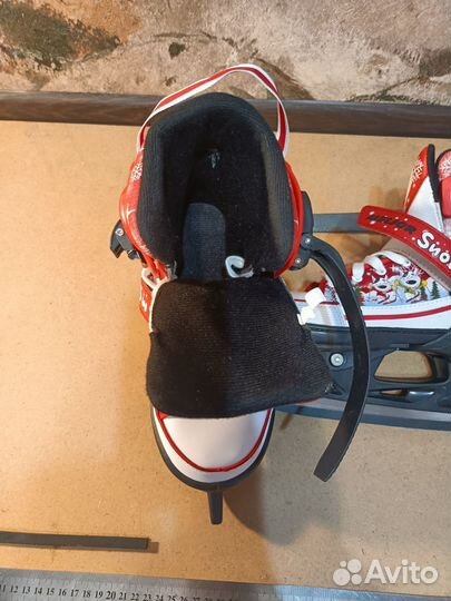 Коньки детские раздвижные Melior M-208 разм: 37-40