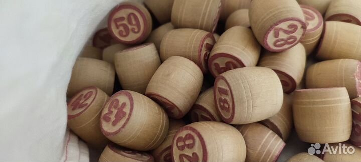 Русское лото СССР и красная сумка