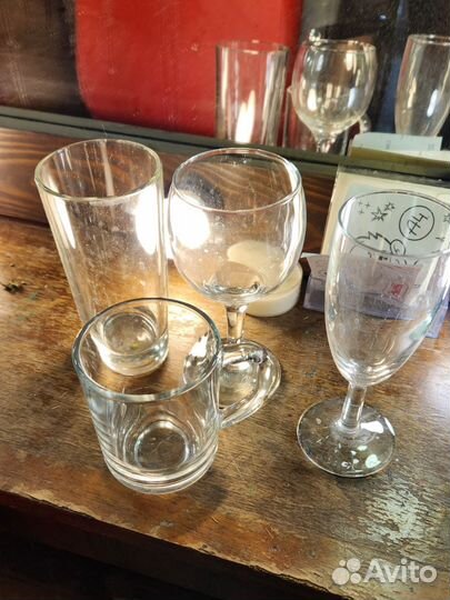 Бокалы, стаканы, кружки