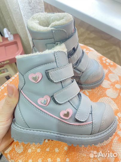 Ботинки сапоги зимние для девочки