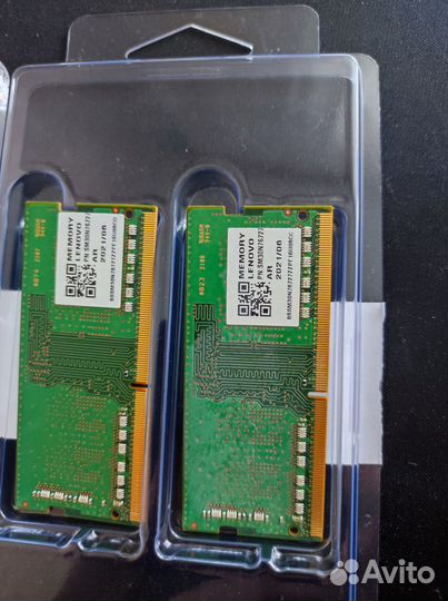 Память sodimm DDR4 Samsung 2x8Gb M471A1G44AB0-CWE