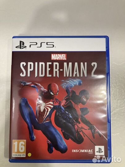 Spider man 2 ps5 диск Человек паук 2