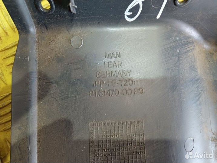 Накладка на торпедо (нижняя) правая Man Tgl Tgm