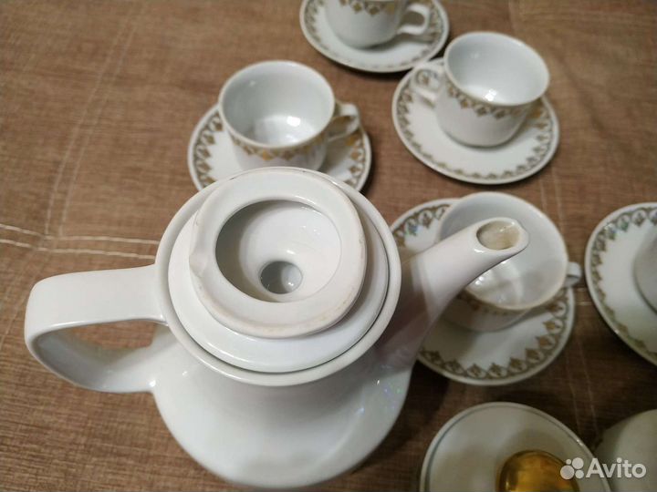 Сервиз кофейный фарфор гдр