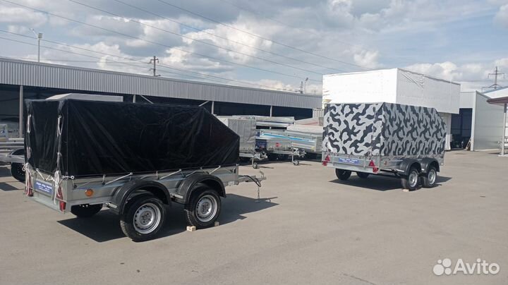 Прицеп легковой двухосный 2,5/1,3