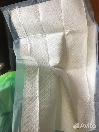 Пеленки одноразовые 60х90 100шт