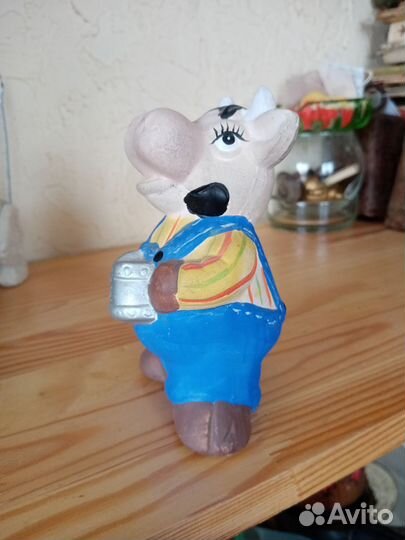 Корова статуэтка. Ручная работа. Лот 3