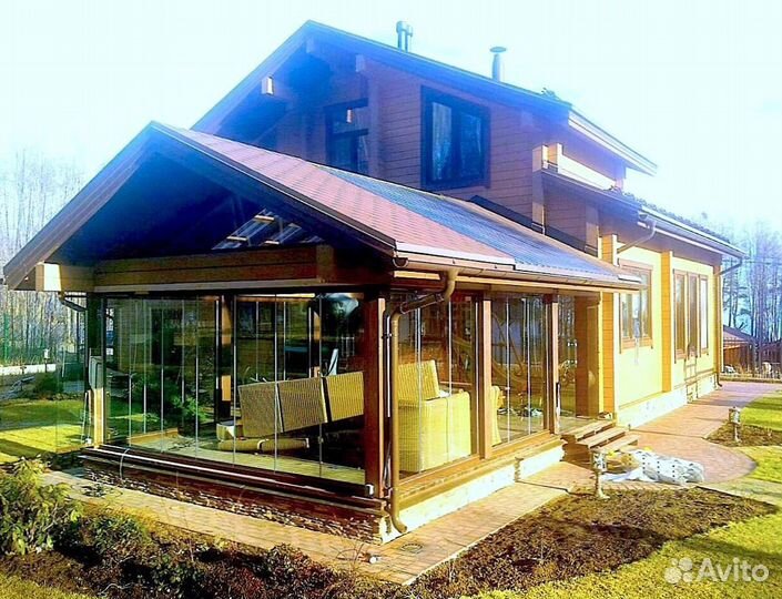 Безрамное остекление