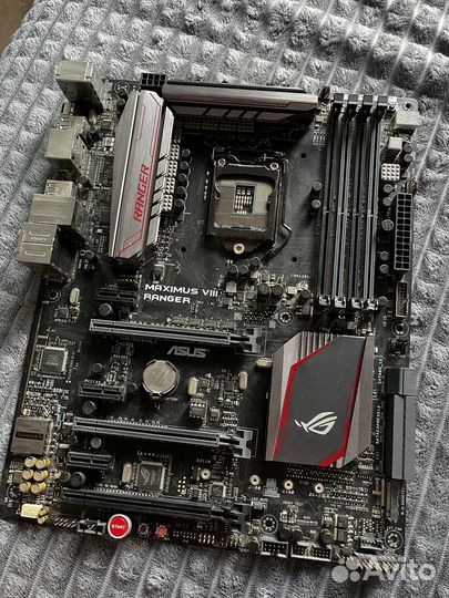 Материнская плата asus maximus Vlll ranger