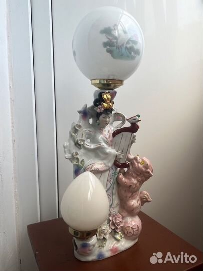 Светильник китайский фарфор