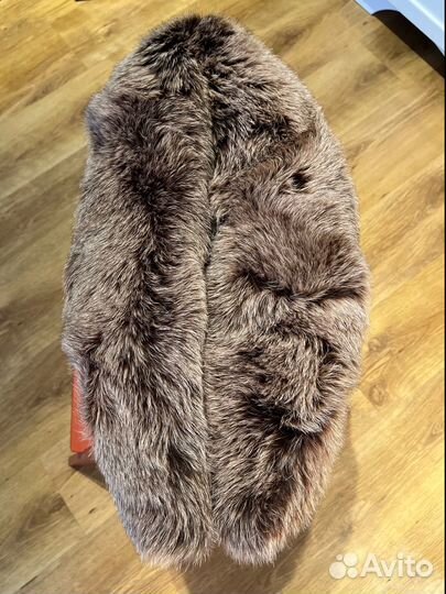 Меховой воротник песец