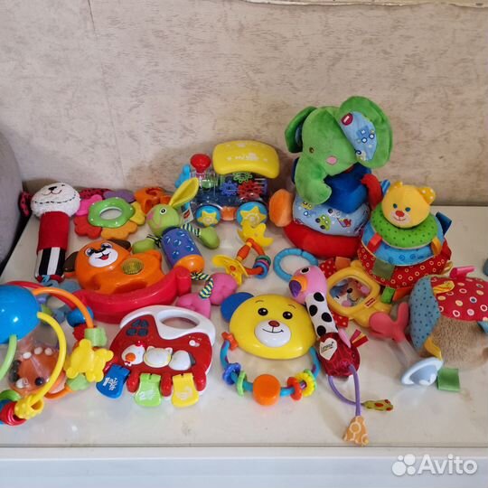 Игрушки, погремушки, грызунки пакетом