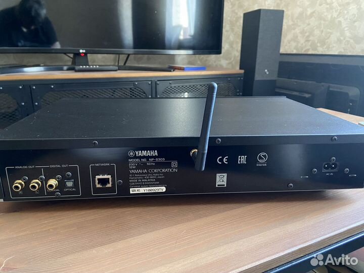 Сетевой плеер Yamaha NP-S303 Black