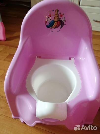 Горшок и горка для купания