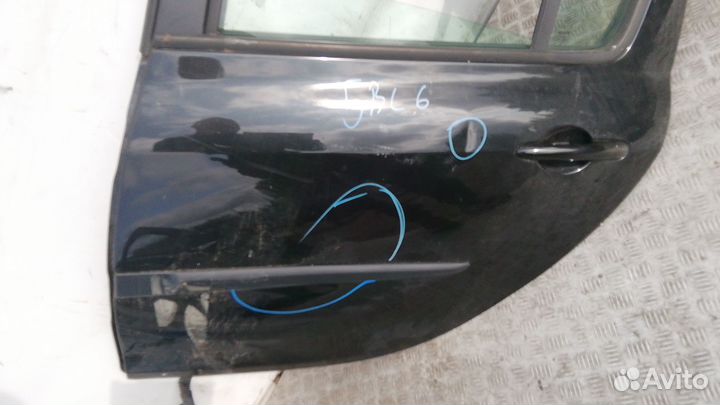 Дверь задняя левая renault clio 3 рест: 2009-2012