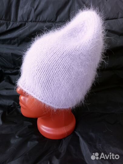 Шапка из пуха норки бини