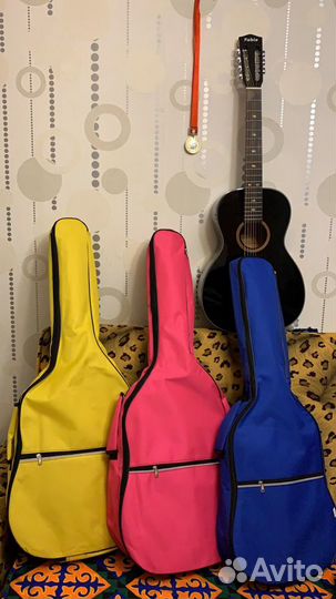 Чехол утеплённый для гитары 1/2, 3/4,7/8, 4/4, 41