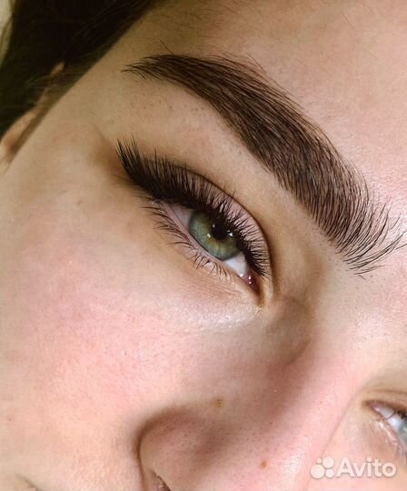 Наращивание ресниц/брови