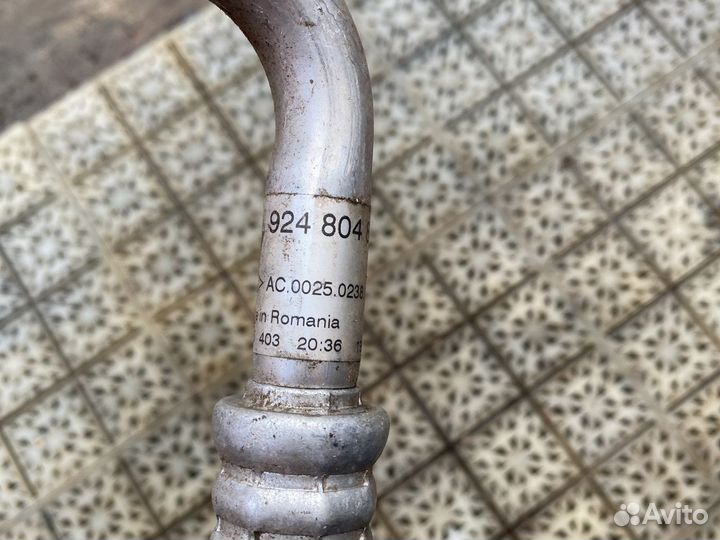 Трубка кондиционера renault