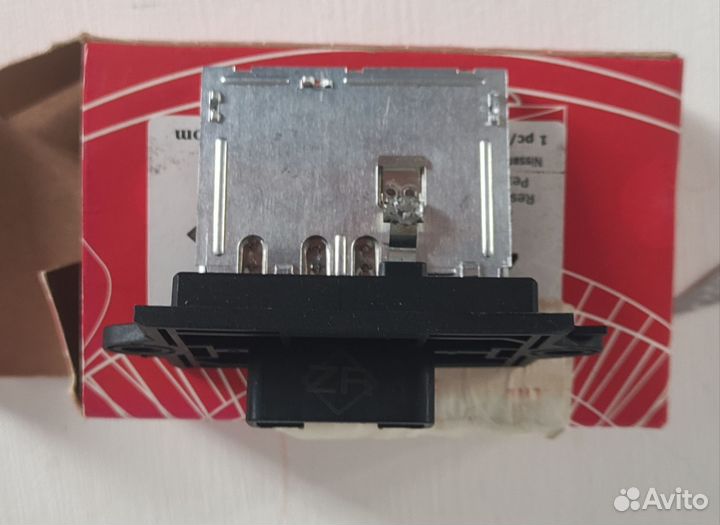 Резистор вентилятора охлаждения на nissan