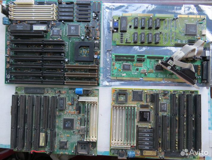 Материнские платы ретро